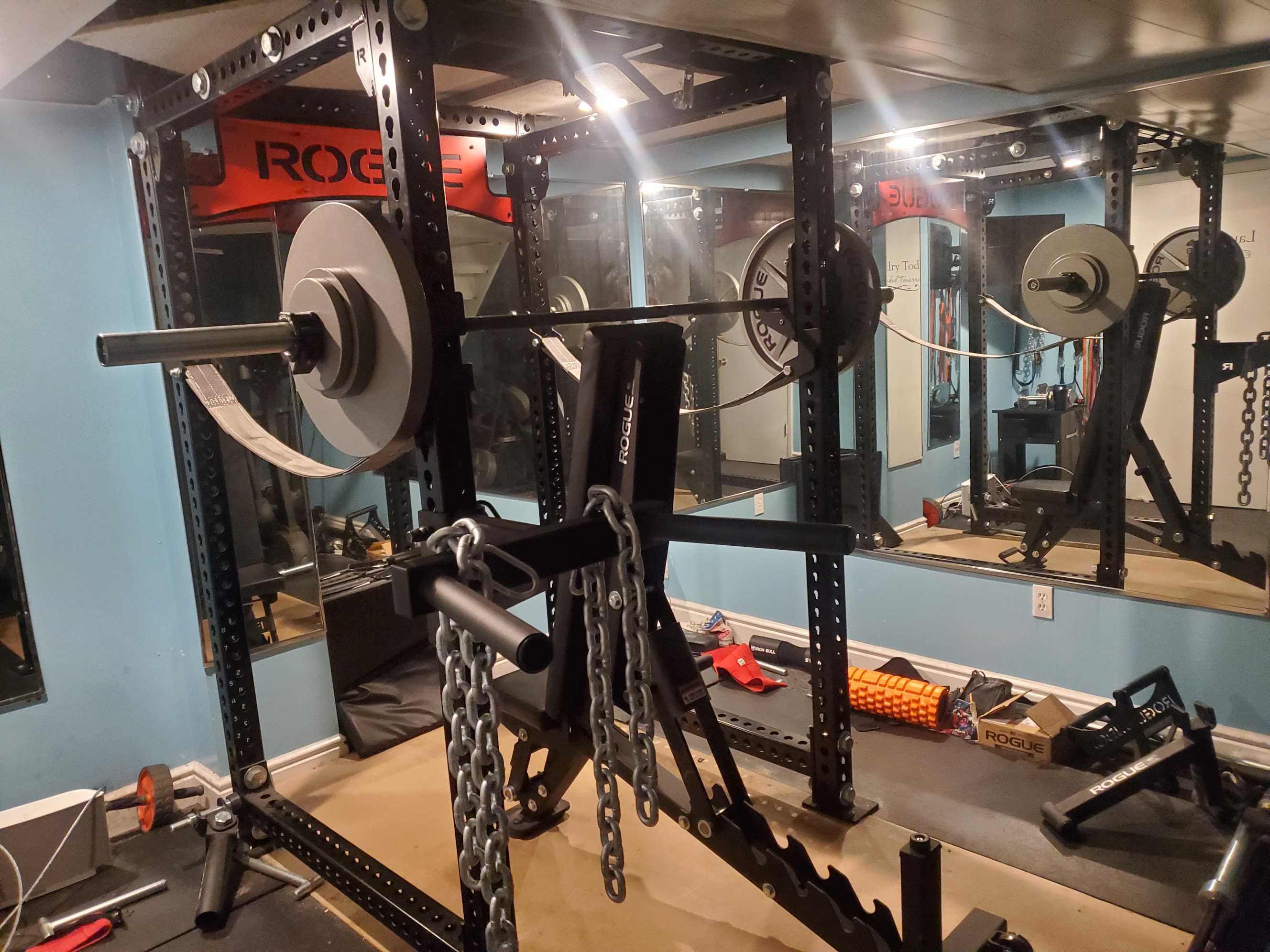 House 1 gym built out, October 2020