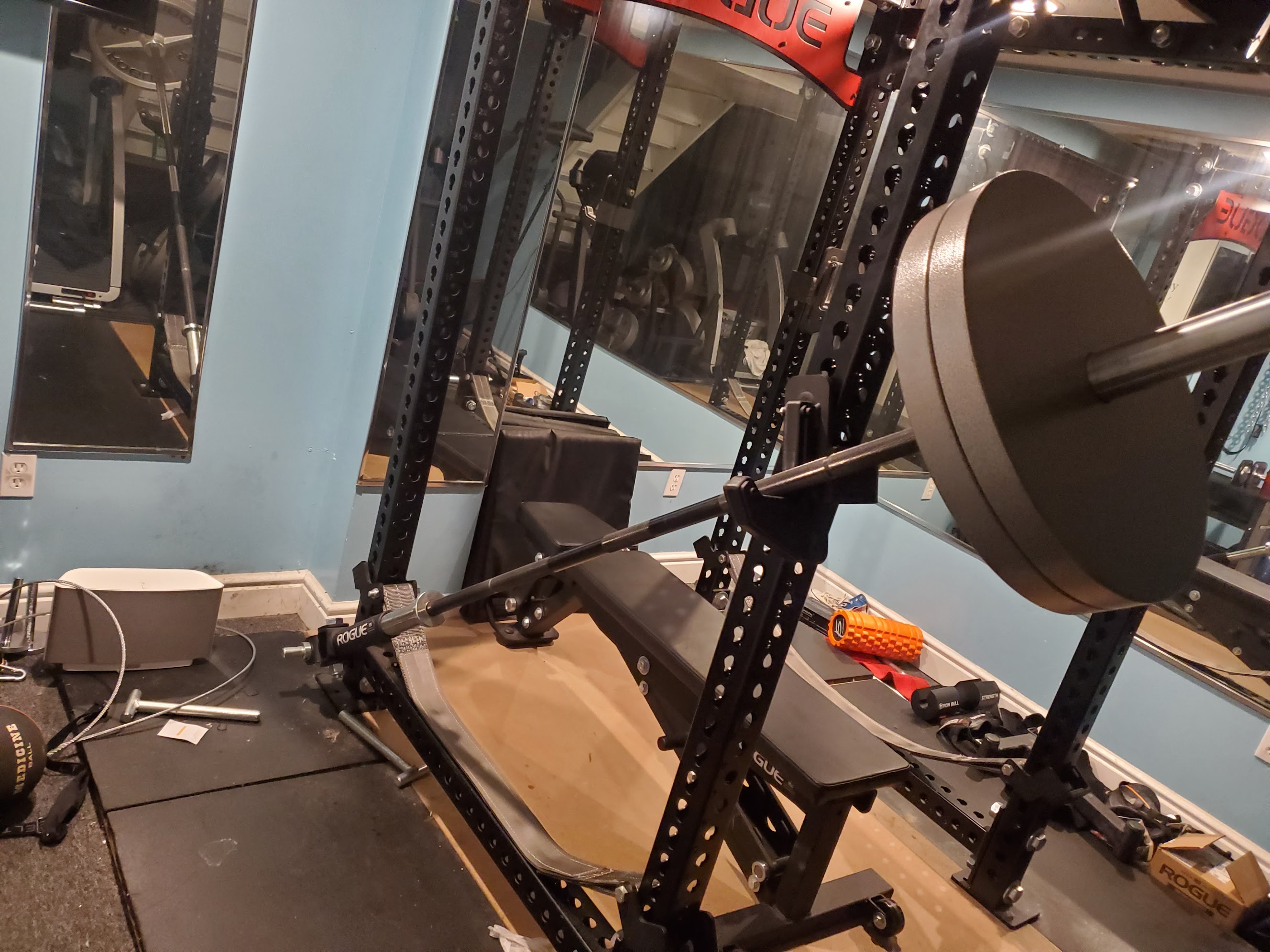 House 1 gym, alternate angle October 2020