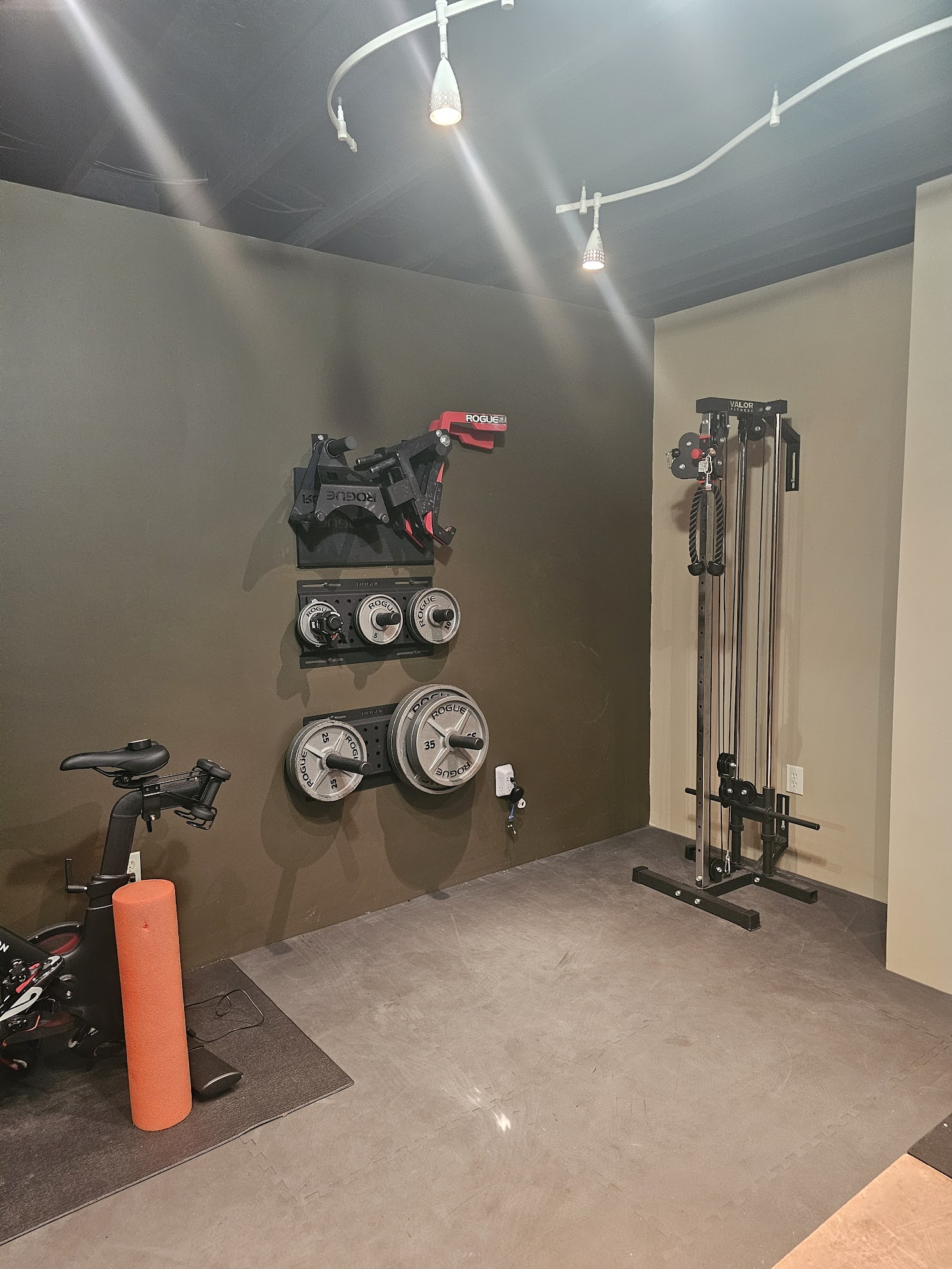 Wall mount replacing weight trees