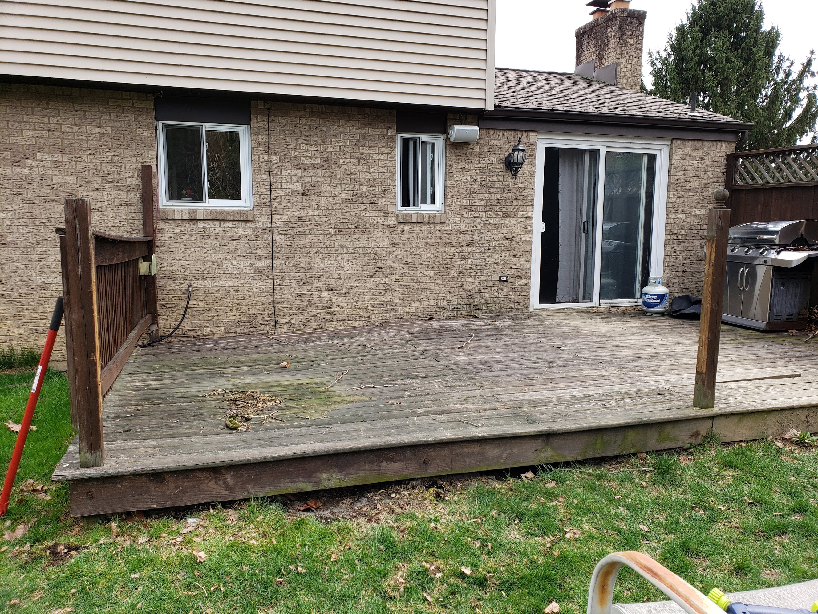 Teardown in progress