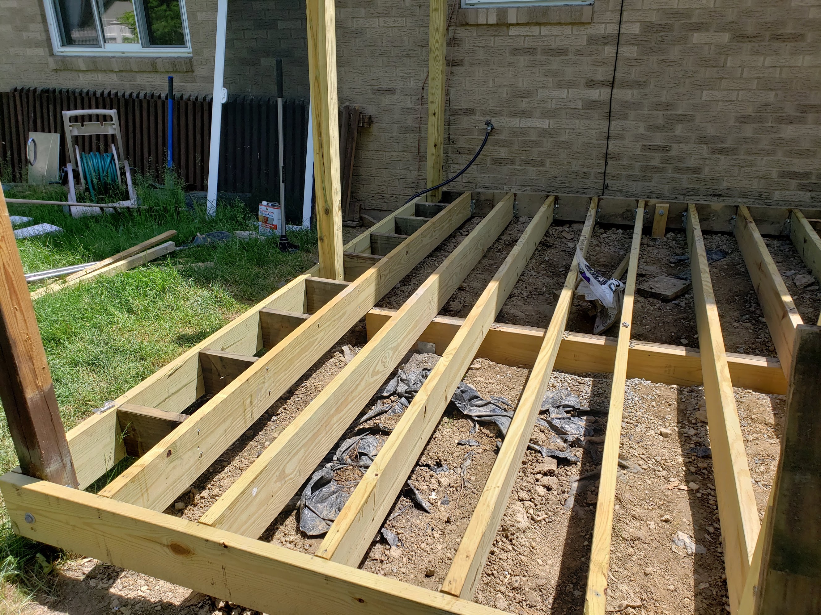 Frame from the corner