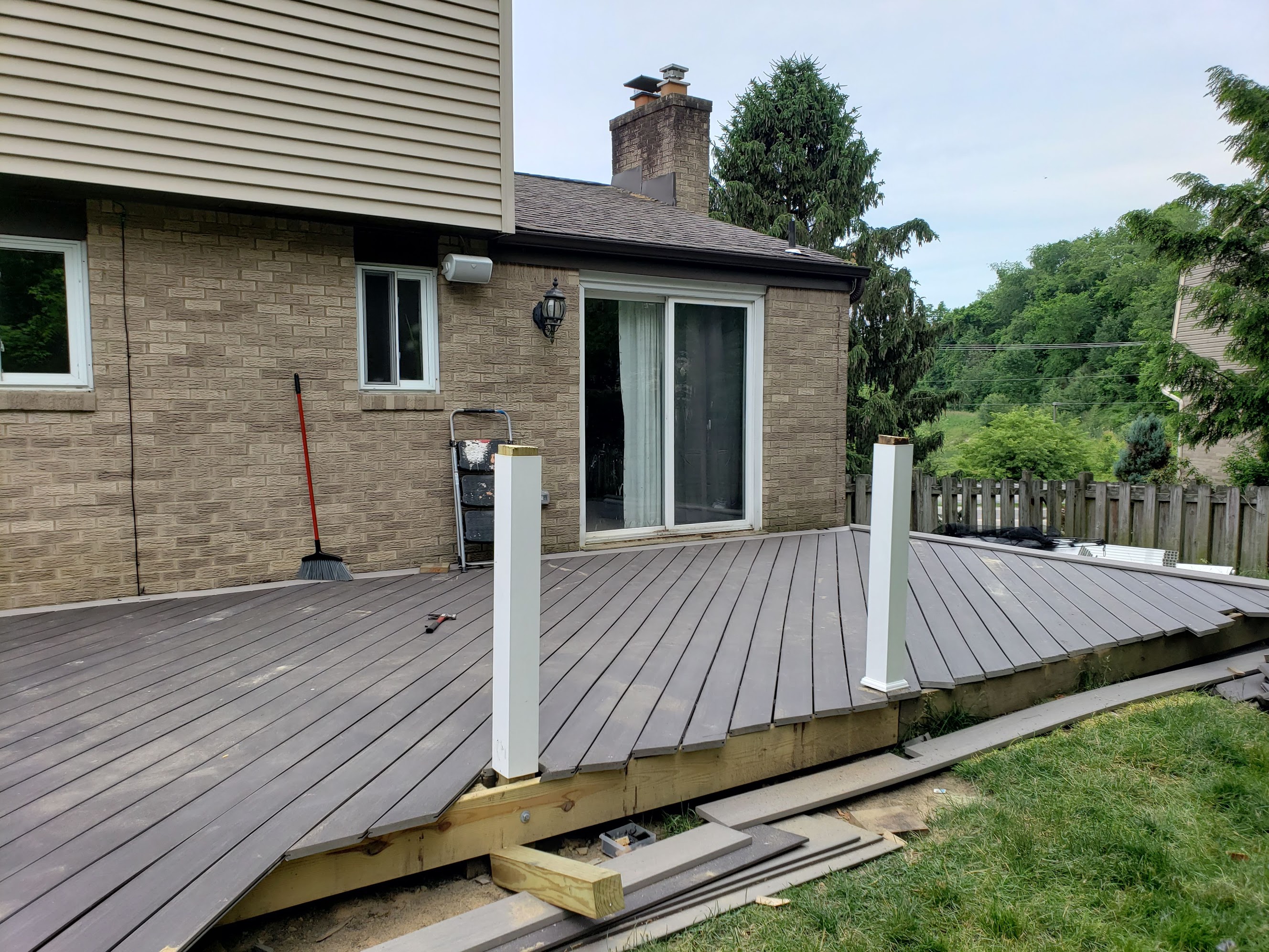 Most of the field covered