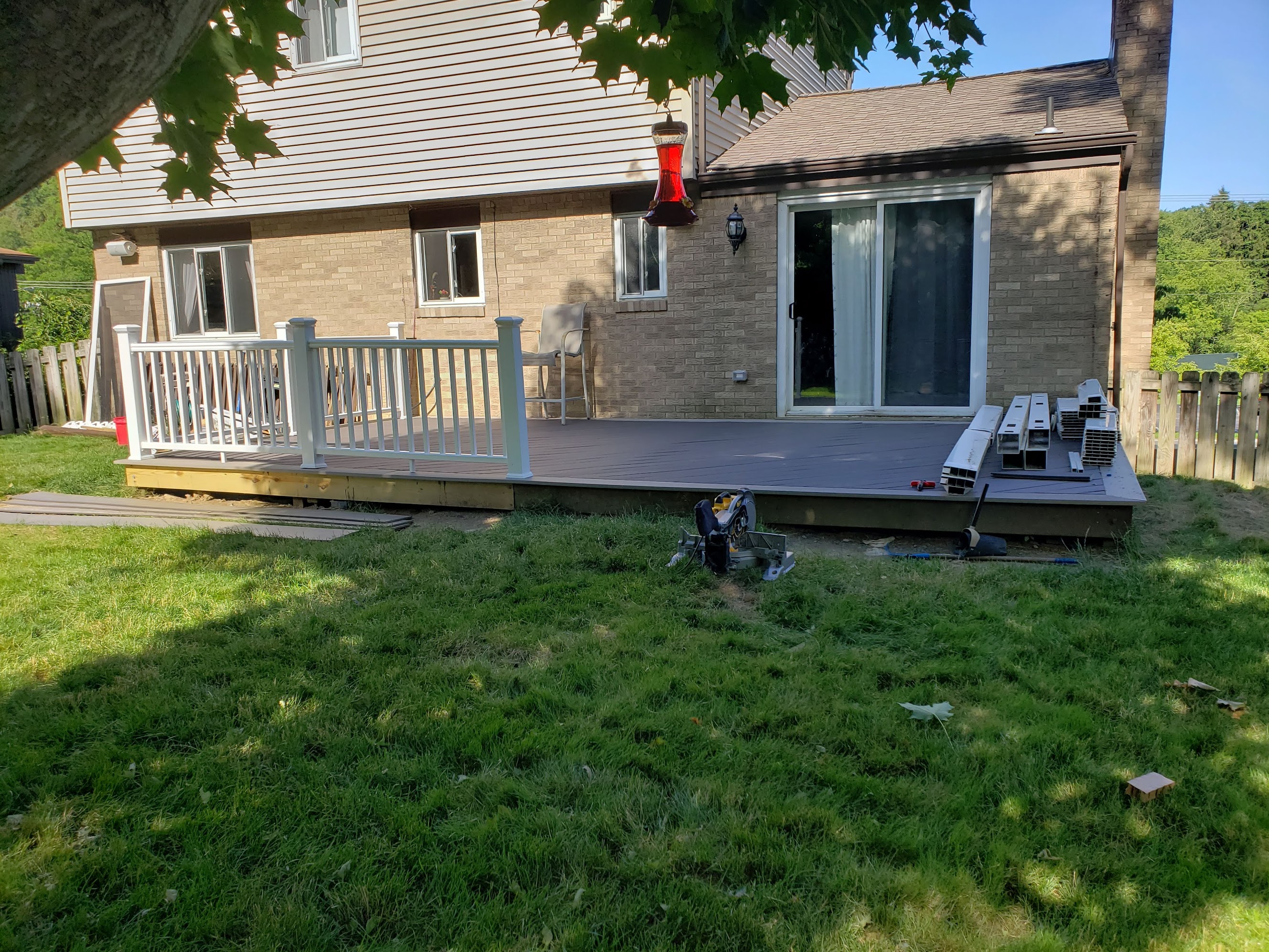 Full length from yard